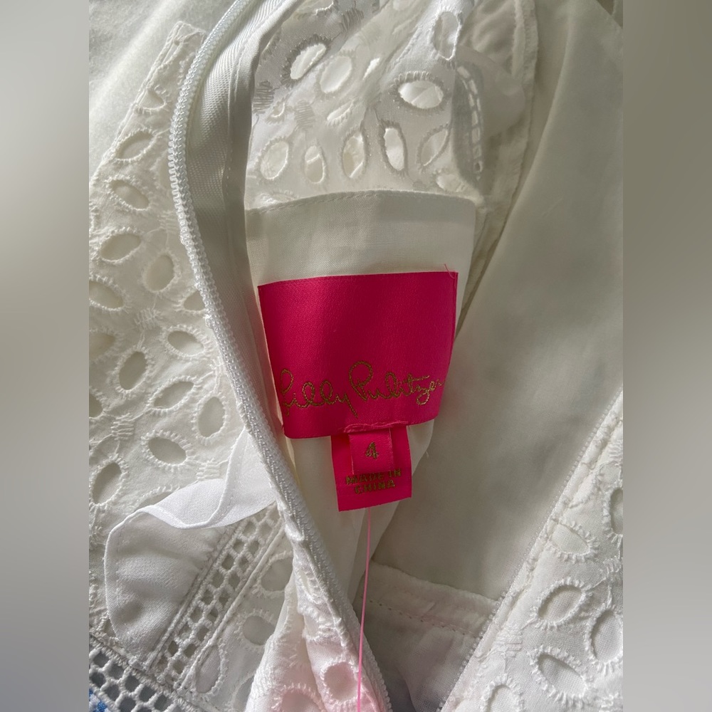Lilly Pulitzer Maya Shift Dress-Size 4 - Picture 3 of 5